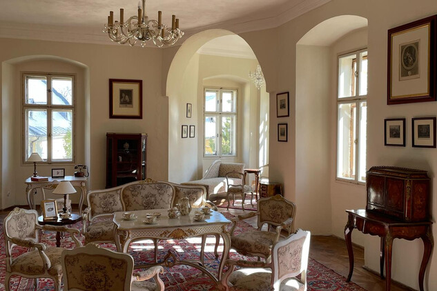 Janovice u Rýmařova, kabinet hraběnky