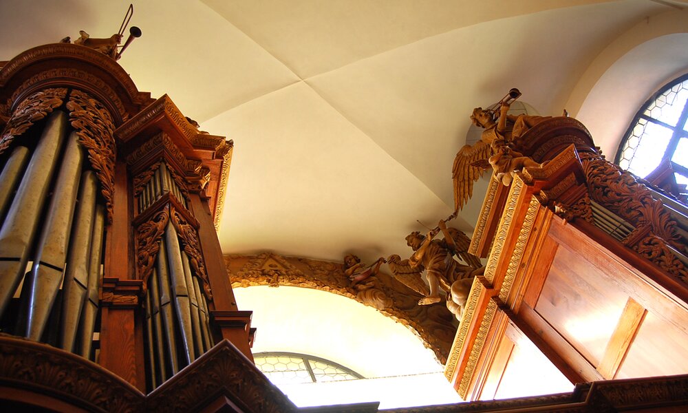 varhany Abrahama Starcka z roku 1688